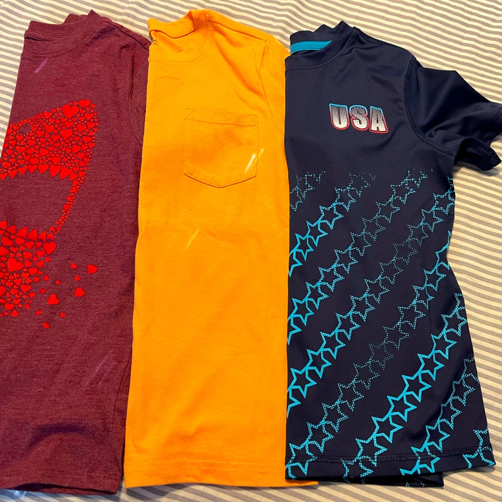 Short sleeve shirts lot size 8